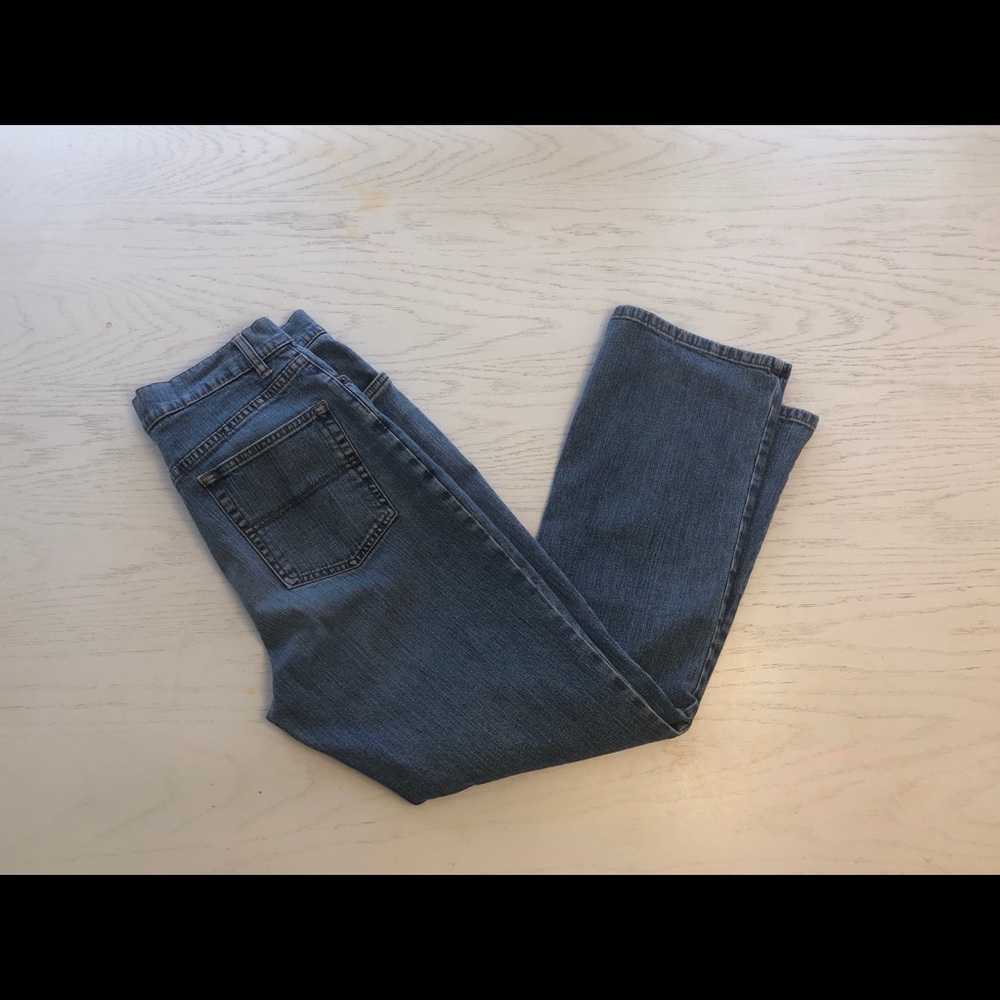 LL Bean classic fit straight jeans